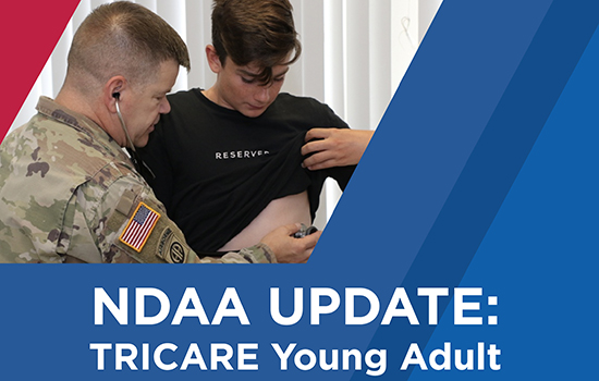 NDAA UPDATE: TRICARE Young Adult550px